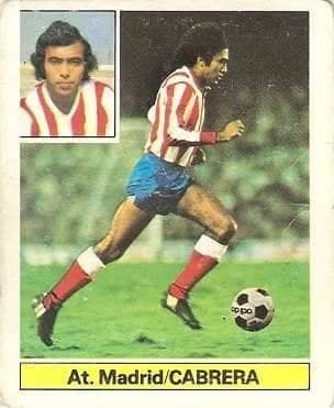 Liga 81-82. Cabrera (Atlético de Madrid). Ediciones Este.