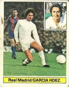 Liga 81-82. García Hernández (Real Madrid). Ediciones Este.