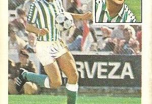 Liga 81-82. Parra (Real Betis). Ediciones Este.