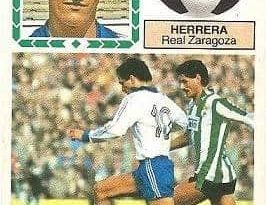 Liga 83-84. Herrera (Real Zaragoza). Ediciones Este.