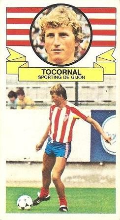Liga 85-86. Tocornal (Real Sporting de Gijón). Ediciones Este.