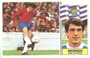 Liga 86-87. Arconada (Real Sociedad). Ediciones Este.