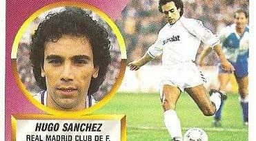 Liga 88-89. Hugo Sánchez (Real Madrid). Ediciones Este.