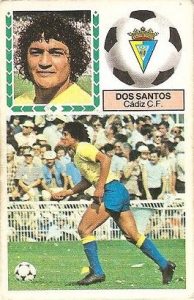 Liga 83-84. Dos Santos (Cadiz C.F.). Ediciones Este.