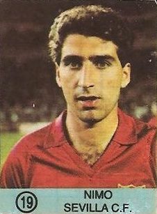 1983-84 Super Campeones. Nimo (Sevilla C.F.). (Ediciones Gol).
