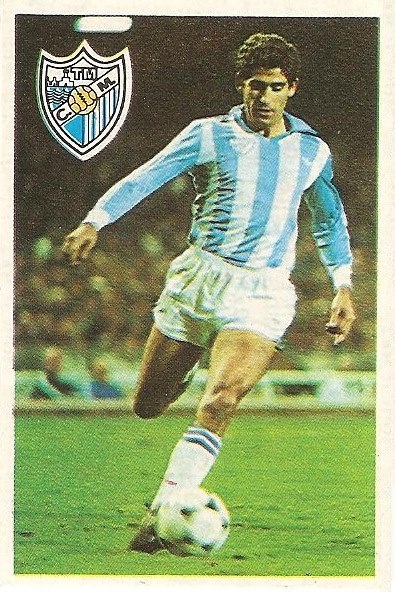 Diego Armando Maradona. Sus driblings. Sus goles. Liga 84-85. Hierro I (C.D. Málaga). Cromo Esport.