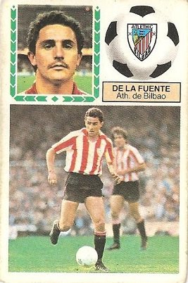 Liga 83-84. De la Fuente (Ath. Bilbao). Ediciones Este.