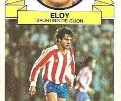 Liga 85-86. Eloy (Real Sporting de Gijón). Ediciones Este.