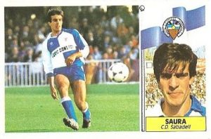 Liga 86-87. Saura (Centro de Deportes Sabadell). Ediciones Este.