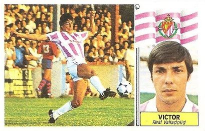 Liga 86-87. Víctor (Real Valladolid). Ediciones Este.