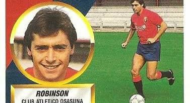 Liga 88-89. Robinson (Club Atlético Osasuna). Ediciones Este.