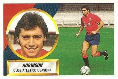 Liga 88-89. Robinson (Club Atlético Osasuna). Ediciones Este.