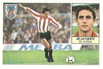 Liga 84-85. De la Fuente (Ath. Bilbao). Ediciones Este.