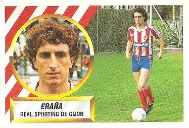 Liga 88-89. Eraña (Real Sporting de Gijón). Ediciones Este.