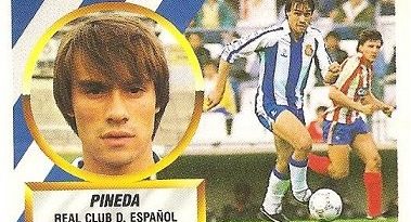 Liga 88-89. Pineda (R.C.D. Español). Ediciones Este.