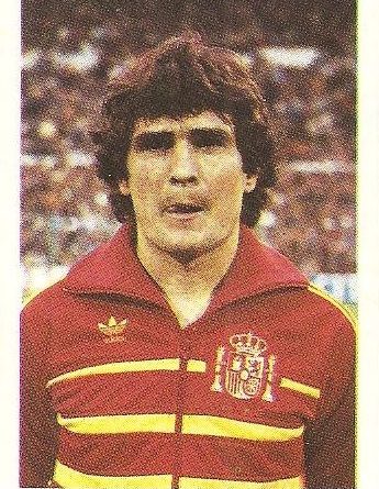 Eurocopa 1984. Camacho (España). Editorial Fans Colección.