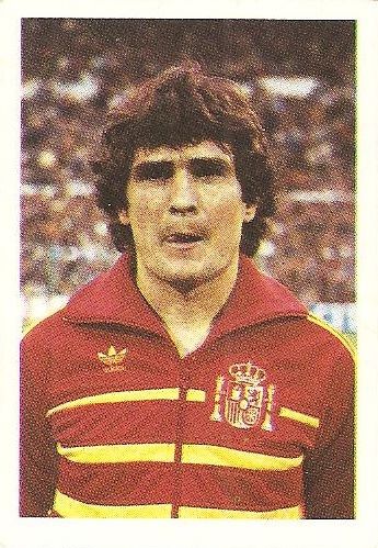 Eurocopa 1984. Camacho (España). Editorial Fans Colección.
