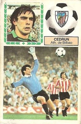 Liga 83-84. Cedrún (Ath. Bilbao). Ediciones Este.