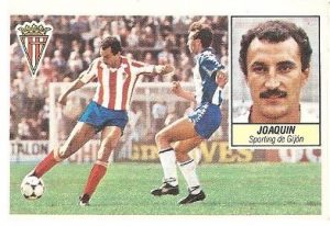 Liga 84-85. Joaquín (Sporting de Gijón). Ediciones Este.