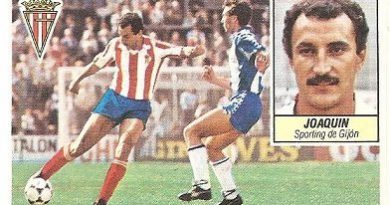 Liga 84-85. Joaquín (Sporting de Gijón). Ediciones Este.