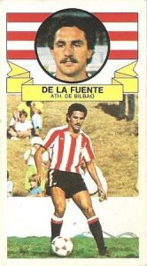 Liga 85-86. De la Fuente (Ath. Bilbao). Ediciones Este.