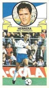Liga 85-86. Herrera (Real Zaragoza). Ediciones Este.