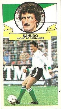 Liga 85-86. Sañudo (Racing de Santander). Ediciones Este.