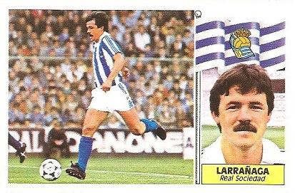 Liga 86-87. Larrañaga (Real Sociedad). Ediciones Este.
