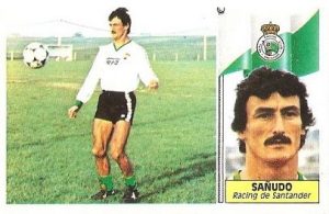 Liga 86-87. Sañudo (Racing de Santander). Ediciones Este.