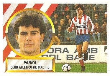 Liga 88-89. Parra (Atlético de Madrid). Ediciones Este.