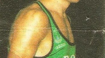 Liga Baloncesto 1985-1986. Jiménez (Ron Negrita Juventud). Chicle Gumtar.