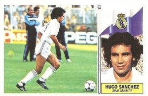 Liga 86-87. Hugo Sánchez (Real Madrid). Ediciones Este.