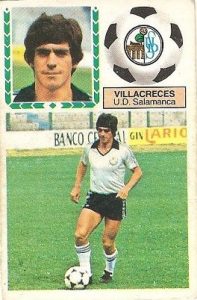 Liga 83-84. Villacreces (U.D. Salamanca). Ediciones Este.