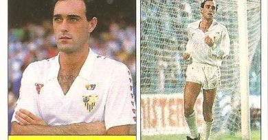 Liga 87-88. Rafa Paz (Sevilla F.C.). Ediciones Festival.