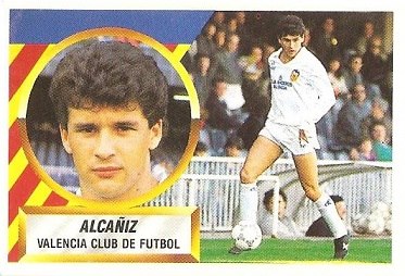 Liga 88-89. Alcañiz (Valencia C.F.). Ediciones Este.