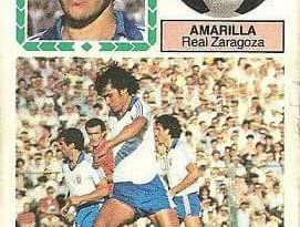 Liga 83-84. Amarilla (Real Zaragoza). Ediciones Este.