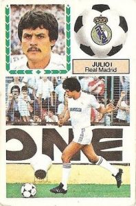 Liga 83-84. Julio (Real Madrid). Ediciones Este.