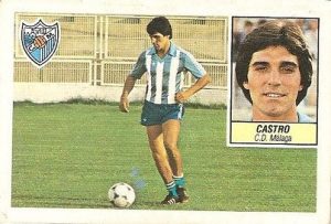 Liga 84-85. Castro (C.D. Málaga). Ediciones Este.