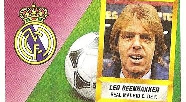 Liga 88-89. Leo Beenhakker (Real Madrid C.F.). Ediciones Este.