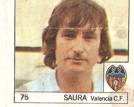 Super Cromos Los Mejores del Mundo. (1981). Saura (Valencia). Chicle Fútbol Boomer.