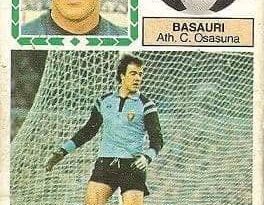Liga 83-84. Basauri (Club Atlético Osasuna). Ediciones Este.