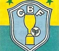 Mundial 1986. Escudo de la Selección de fútbol de Brasil. Ediciones Dubble Dubble.