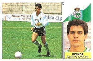 Liga 86-87. Ocenda (Racing de Santander). Ediciones Este.