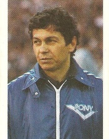Eurocopa 1984. Mircea Lucescu (Rumanía) Editorial Fans Colección.