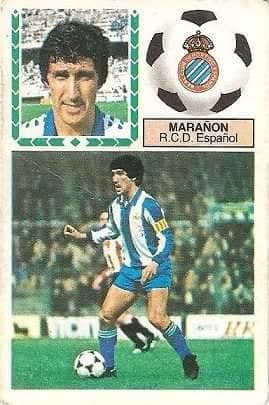 Liga 83-84. Marañón (R.C.D. Español). Ediciones Este.