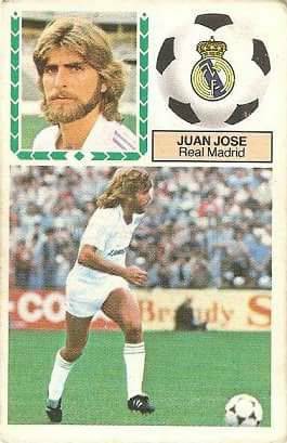Liga 83-84. Juan José (Real Madrid). Ediciones Este.