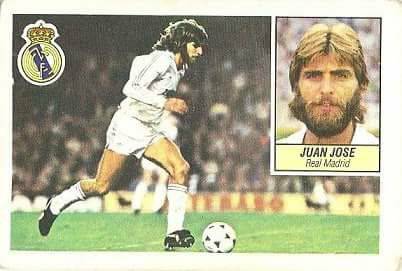 Liga 84-85. Juan José (Real Madrid). Ediciones Este.