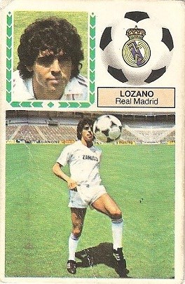 Liga 83-84. Lozano (Real Madrid). Ediciones Este.