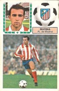Liga 83-84. Marina (Atlético de Madrid). Ediciones Este.