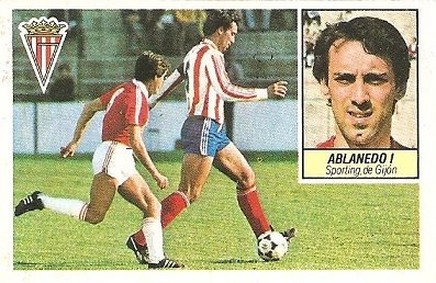 Liga 84-85. Ablanedo I (Real Sporting de Gijón). Ediciones Este.